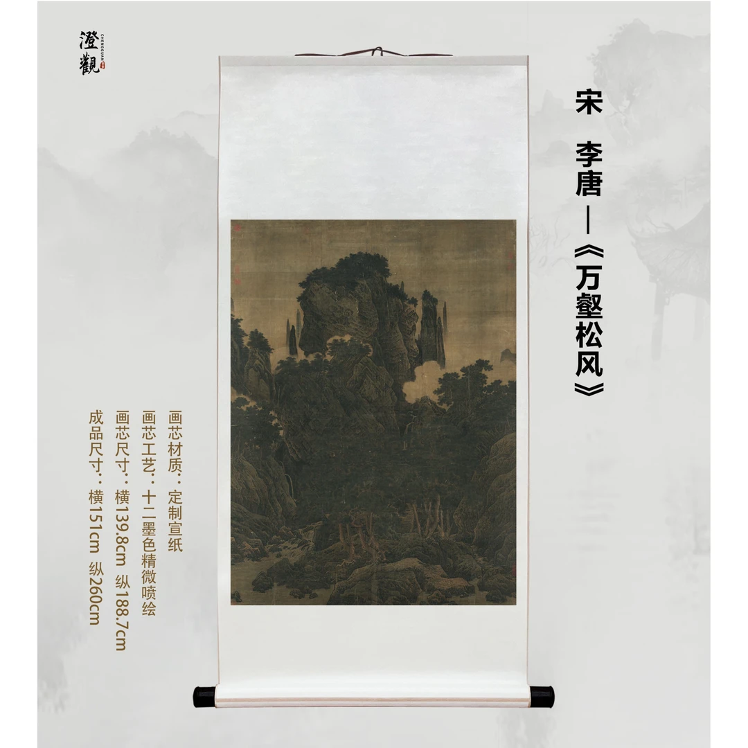 Wind in Pines Among a Myriad of Valleys