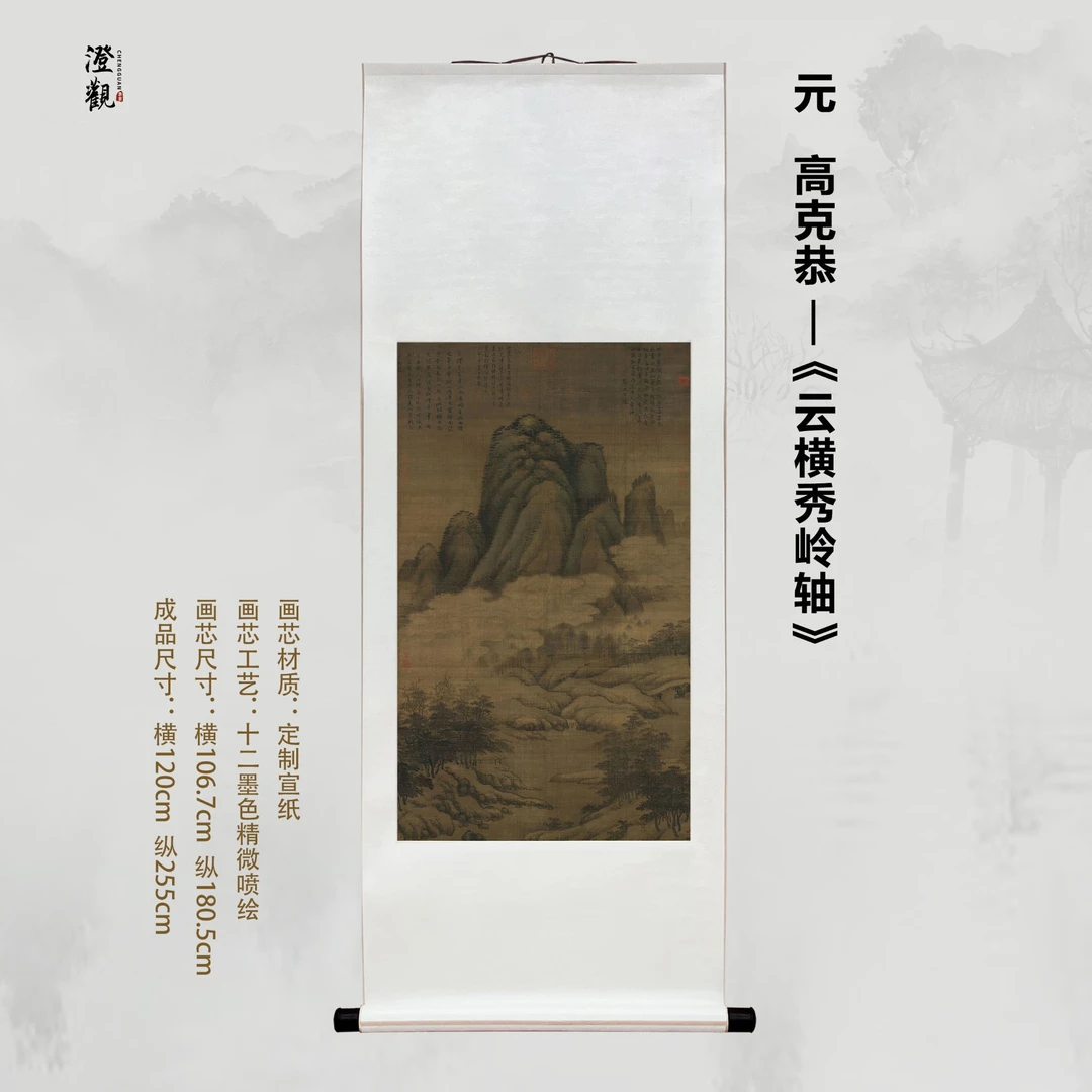 Clouds Crossing the Elegant Ridges