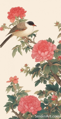 The Symbolic Language of Gongbi: Exploring Motifs and Meanings