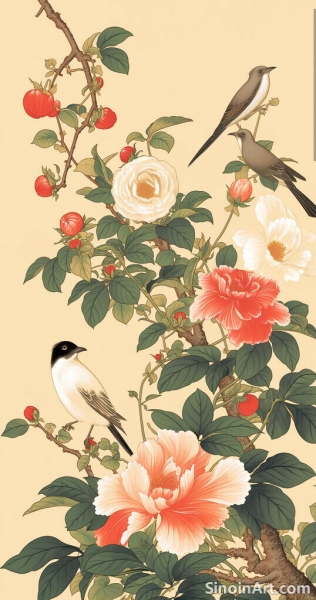 The Use of Gold Leaf in Gongbi: Adding a Touch of Opulence