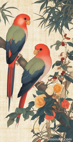 Gongbi Painting and the Four Gentlemen: Symbolism in Nature